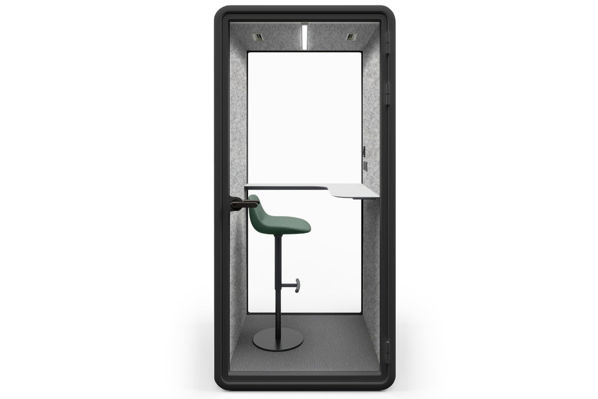 Nest Phone Booth [Echo Panel] Jasonl black light grey green