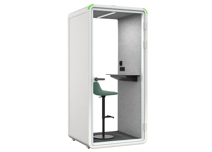 Nest Phone Booth [Echo Panel] Jasonl white light grey green