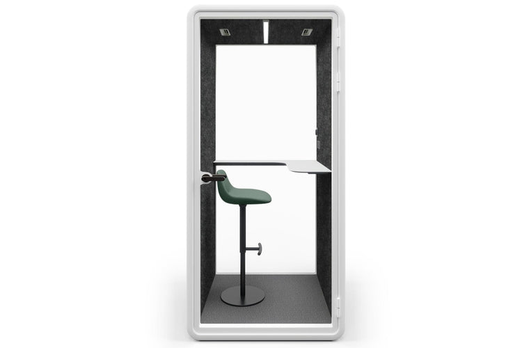 Nest Phone Booth [Echo Panel] Jasonl white dark grey green