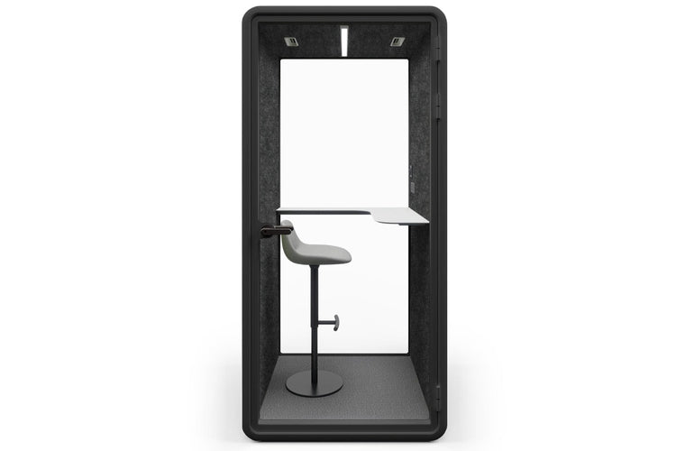 Nest Phone Booth [Echo Panel] Jasonl black dark grey grey
