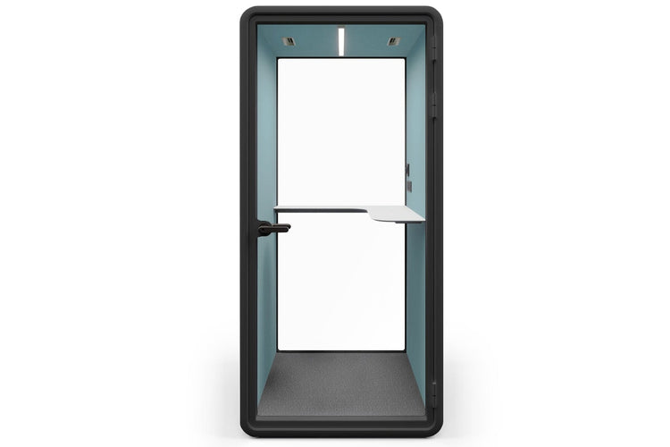 Nest Phone Booth [Echo Panel with Fabric] Jasonl black blue fabric none