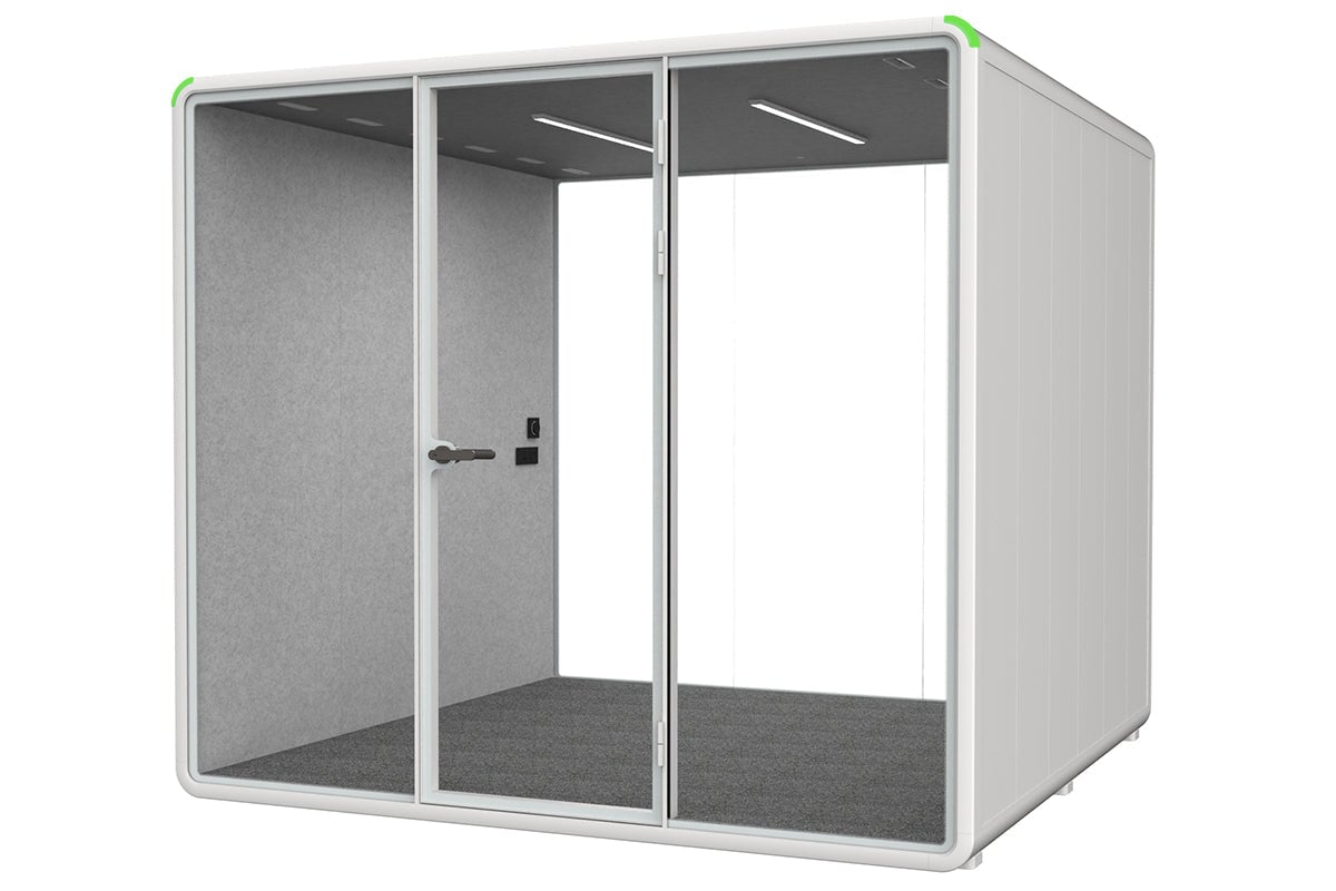 Nest XL Meeting Booth [Echo Panel] Jasonl white light grey none