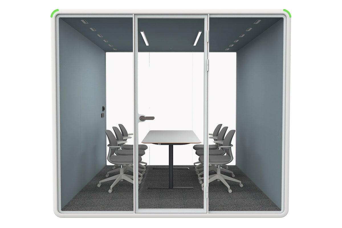 Nest XL Meeting Booth [Echo Panel with Fabric] Jasonl 