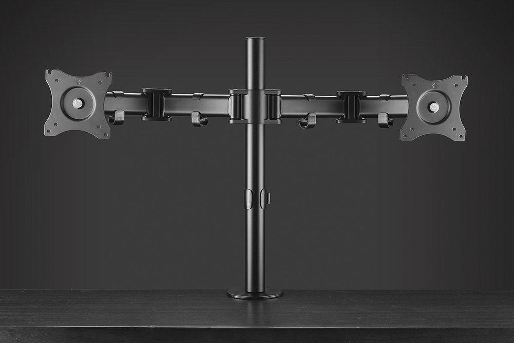 Pop Monitor Double Arm-black  