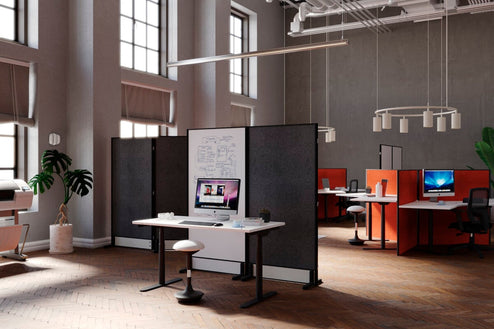 Productify Activity Based Partition Screen - Double Sided Acoustic Felt Board [1800H x 2700W]