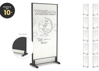 Productify Activity Based Partition Screen - Whiteboard/ Echo Felt Board - Bulk [1800H x 900W] Jasonl 