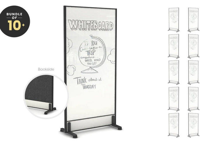 Productify Activity Based Partition Screen - Whiteboard/ Echo Felt Board - Bulk [1800H x 900W] Jasonl 