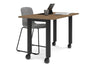 Quadro 80mm Cylinder Leg Mobile Table [1200L x 700W] - Thumbnail 8 
