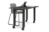 Quadro 80mm Cylinder Leg Mobile Table [1200L x 700W] - Thumbnail 9 