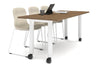 Quadro 80mm Cylinder Leg Mobile Table [1800L x 800W] - Thumbnail 4 