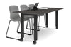 Quadro 80mm Cylinder Leg Mobile Table [1800L x 800W] - Thumbnail 9 