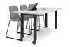 Quadro 80mm Cylinder Leg Mobile Table [1800L x 800W] - Thumbnail 6 