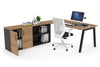 Quadro A Executive Setting - Black Frame [1800L x 700W] - Thumbnail 26 