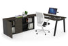 Quadro A Executive Setting - Black Frame [1800L x 700W] - Thumbnail 38 