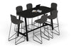 Quadro A Legs Counter Table - Large Rounded Corners [1800L x 1000W with Large Rounded Corners] - Thumbnail 12 