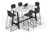 Quadro A Legs Counter Table - Large Rounded Corners [1800L x 1000W with Large Rounded Corners] - Thumbnail 8 