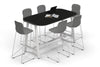 Quadro A Legs Counter Table - Large Rounded Corners [1800L x 1000W with Large Rounded Corners] - Thumbnail 6 