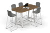 Quadro A Legs Counter Table - Large Rounded Corners [1800L x 1000W with Large Rounded Corners] - Thumbnail 5 
