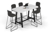 Quadro A Legs Counter Table - Large Rounded Corners [1800L x 1000W with Large Rounded Corners] - Thumbnail 9 