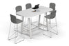 Quadro A Legs Counter Table - Large Rounded Corners [1800L x 1000W with Large Rounded Corners] - Thumbnail 3 