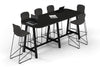 Quadro A Legs Counter Table - Large Rounded Corners [2400L x 1000W with Large Rounded Corners] - Thumbnail 7 