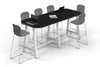 Quadro A Legs Counter Table - Large Rounded Corners [2400L x 1000W with Large Rounded Corners] - Thumbnail 4 