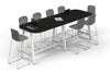 Quadro A Legs Counter Table - Large Rounded Corners [3000L x 1000W with Large Rounded Corners] - Thumbnail 5 