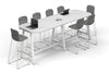 Quadro A Legs Counter Table - Large Rounded Corners [3000L x 1000W with Large Rounded Corners] - Thumbnail 1 