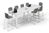 Quadro A Legs Counter Table - Large Rounded Corners [3000L x 1000W with Large Rounded Corners] - Thumbnail 2 