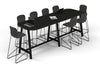 Quadro A Legs Counter Table - Large Rounded Corners [3000L x 1000W with Large Rounded Corners] - Thumbnail 11 