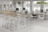 Quadro A Legs Counter Table with Rounded Corners [1800L x 1100W with Rounded Corners] - Thumbnail 3 