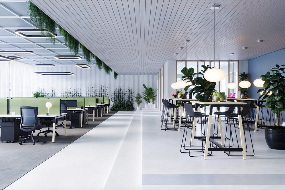 Quadro A Legs Counter Table Wood Legs Cross Beam - 925H [1800L x 700W]-black leg dark oak wheels