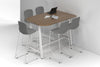 Quadro A Legs Half Counter Table - Large Rounded Corners [1500L x 1000W with Large Rounded Corners] - Thumbnail 2 