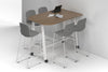 Quadro A Legs Half Counter Table - Large Rounded Corners [1500L x 1000W with Large Rounded Corners] - Thumbnail 8 