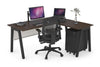 Quadro A Legs L-Shaped Corner Office Desk [1800L x 1700W] - Thumbnail 19 
