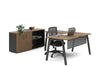 Quadro A Legs L-Shaped Executive Setting - Black Legs [1600L x 1700W] - Thumbnail 8 