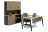 Quadro A Legs L-Shaped Executive Setting - Black Legs [1600L x 1700W] - Thumbnail 7 