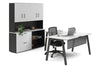Quadro A Legs L-Shaped Executive Setting - Black Legs [1800L x 1700W] - Thumbnail 15 