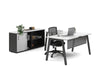 Quadro A Legs L-Shaped Executive Setting - Black Legs [1800L x 1700W] - Thumbnail 25 