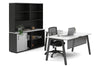 Quadro A Legs L-Shaped Executive Setting - Black Legs [1800L x 1700W] - Thumbnail 26 