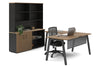 Quadro A Legs L-Shaped Executive Setting - Black Legs [1600L x 1700W] - Thumbnail 9 