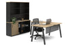 Quadro A Legs L-Shaped Executive Setting - Black Legs [1600L x 1700W] - Thumbnail 30 