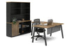 Quadro A Legs L-Shaped Executive Setting - Black Legs [1800L x 1800W with Cable Scallop] - Thumbnail 32 
