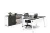 Quadro A Legs L-Shaped Executive Setting - White Legs [1600L x 1700W] - Thumbnail 22 
