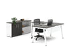 Quadro A Legs L-Shaped Executive Setting - White Legs [1600L x 1700W] - Thumbnail 10 