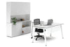 Quadro A Legs L-Shaped Executive Setting - White Legs [1600L x 1700W] - Thumbnail 3 