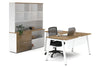 Quadro A Legs L-Shaped Executive Setting - White Legs [1600L x 1700W] - Thumbnail 20 