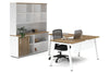Quadro A Legs L-Shaped Executive Setting - White Legs [1600L x 1700W] - Thumbnail 32 