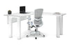 Quadro Cylinder Leg - L Shaped Corner Office Desk  [1400L x 1700W] - Thumbnail 11 
