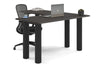 Quadro Cylinder Leg - L Shaped Corner Office Desk  [1400L x 1700W] - Thumbnail 72 
